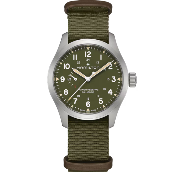 Orologio Hamilton Uomo Khaki Field Mechanical in Acciaio H69509960 - H69509960